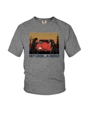 HEY LOOK A MENU Youth T-Shirt tile
