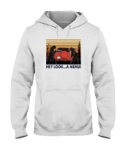 HEY LOOK A MENU Hooded Sweatshirt tile