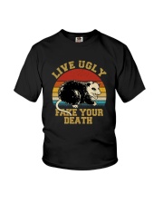 LIVE UGLY FAKE YOUR DEATH Youth T-Shirt thumbnail