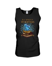 BE A BOOK DRAGON Unisex Tank tile