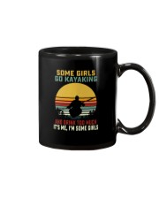 SOME GIRLS GO KAYAKING AND DRINK TOO MUCH Mug tile