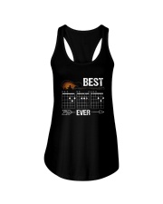 BEST GUITAR MUSIC NOTE DAD EVER 2 Ladies Flowy Tank tile