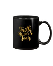FAITH OVER FEAR Mug tile