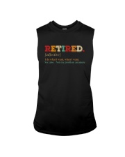 RETIRED I DO WHAT I WANT WHENT I WANT Sleeveless Tee thumbnail