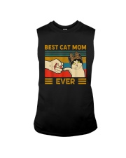 BEST CAT MOM EVER Sleeveless Tee thumbnail