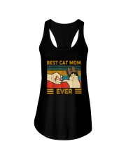 BEST CAT MOM EVER Ladies Flowy Tank thumbnail