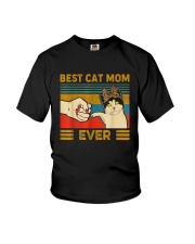 BEST CAT MOM EVER Youth T-Shirt thumbnail