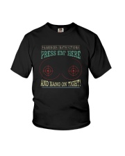 PRESS EM' HERE AND HAND ON TIGHT Youth T-Shirt tile