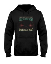 PRESS EM' HERE AND HAND ON TIGHT Hooded Sweatshirt tile