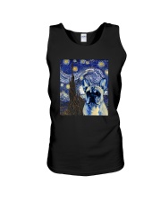 VAN GOGH FRENCH BULDOG Unisex Tank thumbnail