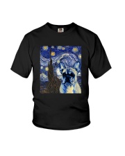 VAN GOGH FRENCH BULDOG Youth T-Shirt thumbnail
