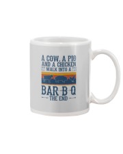A COW A PIG A CHICKEN WALK INTO A BARBQ Mug thumbnail