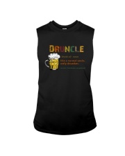 DRUNCLE LIKE A NORMAL UNCLE ONLY DRUNKER Sleeveless Tee tile
