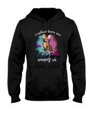 I BELIEVE THERE ARE ANGELS AMONG US BENGAL CAT Hooded Sweatshirt thumbnail