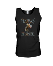 YOU SMELL LIKE DRAMA CHICKEN Unisex Tank tile