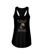 YOU SMELL LIKE DRAMA CHICKEN Ladies Flowy Tank tile