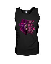 TATS NAPS AND CATS PURPLE ANEMONE FLOWER Unisex Tank thumbnail