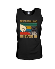 BEST PITBULL DAD EVER Unisex Tank thumbnail