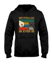 BEST PITBULL DAD EVER Hooded Sweatshirt thumbnail