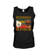 BEST Dachshund DAD EVER Unisex Tank thumbnail
