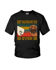 BEST Dachshund DAD EVER Youth T-Shirt thumbnail
