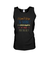 I CAFFEINATE AND HOPE FOR THE BEST Unisex Tank thumbnail