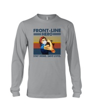 FRONT-LINE HERO Long Sleeve Tee tile