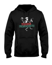 SOCIAL DISTANCING SKELETON Hooded Sweatshirt thumbnail