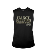 I'M NOT SLEEPING I'M RESTING MY EYES Sleeveless Tee thumbnail