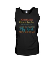 MIRACLE WORKER MY GOD Unisex Tank thumbnail