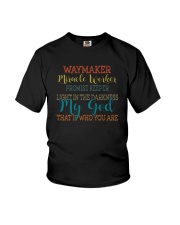 MIRACLE WORKER MY GOD Youth T-Shirt thumbnail
