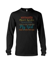 MIRACLE WORKER MY GOD Long Sleeve Tee thumbnail