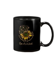 IN A WORLD FULL OF ROSES BE A WEED LEOPARD Mug thumbnail