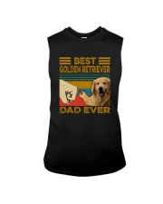 BEST GOLDEN RETRIEVER DAD EVER Sleeveless Tee thumbnail