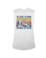 THE SECRET TO FISHING Sleeveless Tee tile