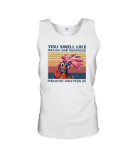 YOU SMELL LIKE DRAMA CHICKEN Unisex Tank tile