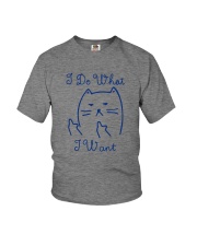 I DO WHAT I WANT Youth T-Shirt thumbnail