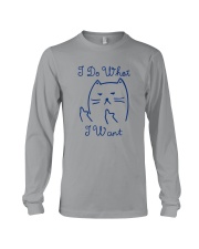 I DO WHAT I WANT Long Sleeve Tee thumbnail