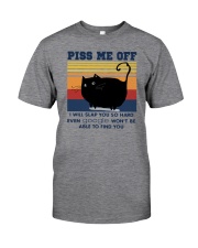 PISS ME OFF CAT Classic T-Shirt front