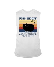 PISS ME OFF CAT Sleeveless Tee tile