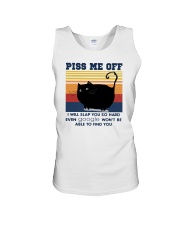 PISS ME OFF CAT Unisex Tank tile