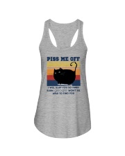 PISS ME OFF CAT Ladies Flowy Tank tile