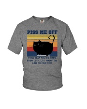 PISS ME OFF CAT Youth T-Shirt tile