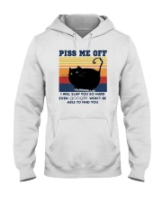 PISS ME OFF CAT Hooded Sweatshirt tile