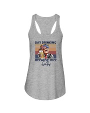 BEER DAY DRINKING Ladies Flowy Tank tile