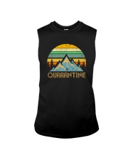FUNNY SELF ISOLATION QUARANTINE HIKING Sleeveless Tee thumbnail