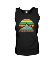 FUNNY SELF ISOLATION QUARANTINE HIKING Unisex Tank thumbnail