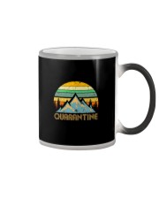 FUNNY SELF ISOLATION QUARANTINE HIKING Color Changing Mug thumbnail