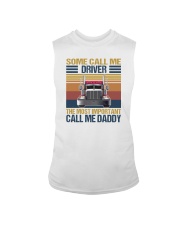 TRUCK DRIVER DADDY Sleeveless Tee tile