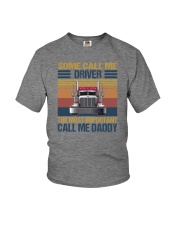 TRUCK DRIVER DADDY Youth T-Shirt tile
